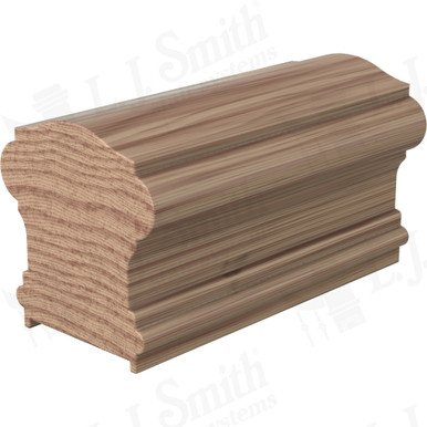 L.J. Smith Plowed Handrail · LJ-6900PSC-10-HK — stair parts selection with LeviArs Design & Remodeling