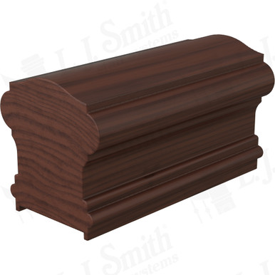 L.J. Smith Plowed Handrail · LJ-6900PSC-10-W — stair parts selection with LeviArs Design & Remodeling