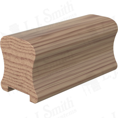 L.J. Smith Plowed Handrail · LJ-6A10P0FJ1-HK — stair parts selection with LeviArs Design & Remodeling