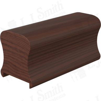 L.J. Smith Plowed Handrail · LJ-6A10P1-12-W — stair parts selection with LeviArs Design & Remodeling