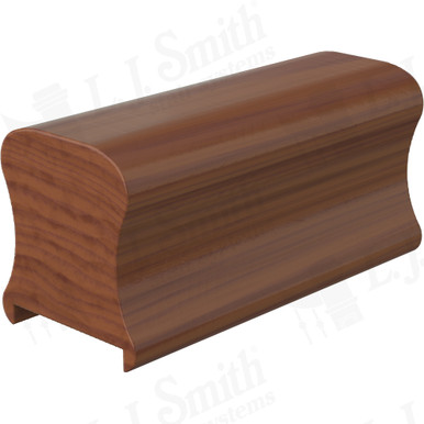 L.J. Smith Plowed Handrail · LJ-6A10PC1-12-C — stair parts selection with LeviArs Design & Remodeling