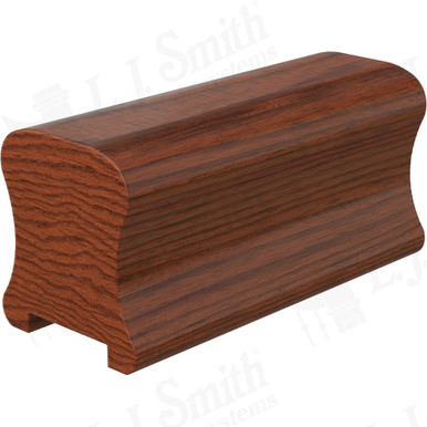 L.J. Smith Plowed Handrail · LJ-6A10PS0-08-BRZC — stair parts selection with LeviArs Design & Remodeling