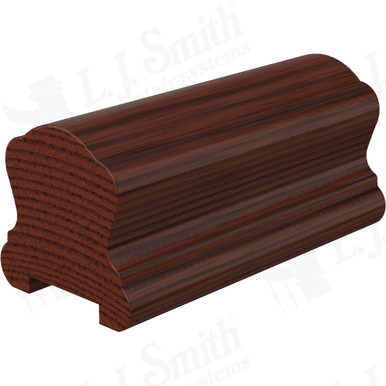 L.J. Smith Plowed Handrail · LJ-6B10P0-08-MH — stair parts selection with LeviArs Design & Remodeling