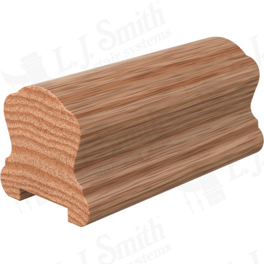 L.J. Smith Plowed Handrail · LJ-6B10P0-16-O — stair parts selection with LeviArs Design & Remodeling