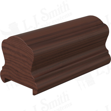 L.J. Smith Plowed Handrail · LJ-6B10P1-14-W — stair parts selection with LeviArs Design & Remodeling