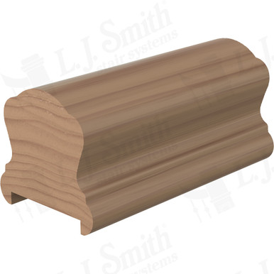 L.J. Smith Plowed Handrail · LJ-6B10P1-16-P — stair parts selection with LeviArs Design & Remodeling