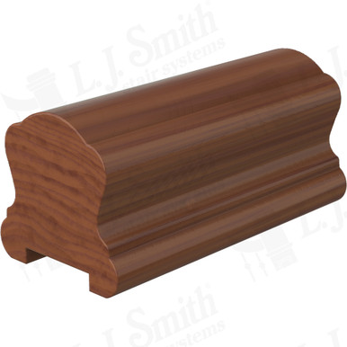 L.J. Smith Plowed Handrail · LJ-6B10PC0-08-C — stair parts selection with LeviArs Design & Remodeling