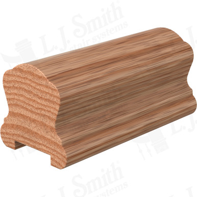 L.J. Smith Plowed Handrail · LJ-6B10PC0-10-O — stair parts selection with LeviArs Design & Remodeling