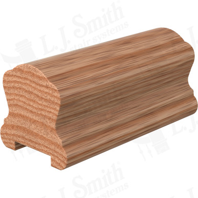 L.J. Smith Plowed Handrail · LJ-6B10PC0-14-O — stair parts selection with LeviArs Design & Remodeling