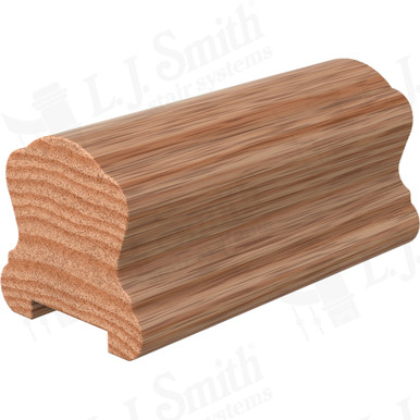 L.J. Smith Plowed Handrail · LJ-6B10PC0-16-O — stair parts selection with LeviArs Design & Remodeling