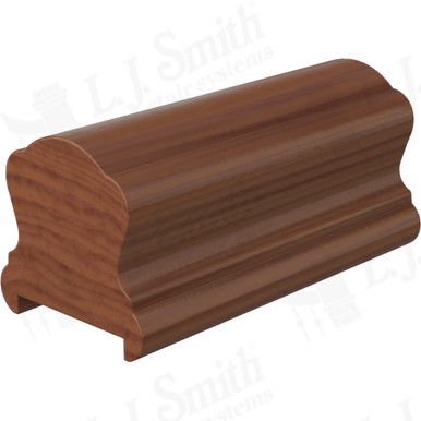 L.J. Smith Plowed Handrail · LJ-6B10PC1-14-C — stair parts selection with LeviArs Design & Remodeling