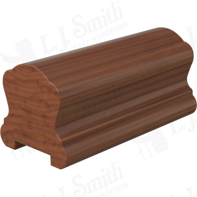 L.J. Smith Plowed Handrail · LJ-6B10PS0-08-C — stair parts selection with LeviArs Design & Remodeling