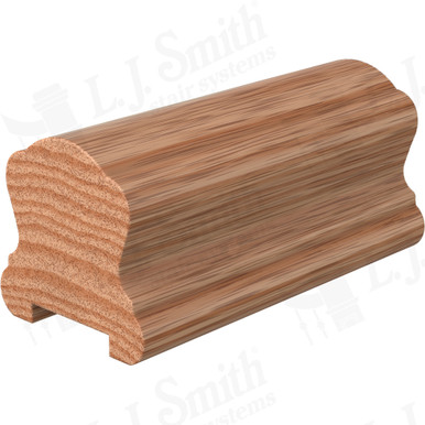 L.J. Smith Plowed Handrail · LJ-6B10PS0-10-O — stair parts selection with LeviArs Design & Remodeling