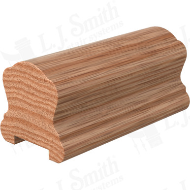 L.J. Smith Plowed Handrail · LJ-6B10PS0-12-O — stair parts selection with LeviArs Design & Remodeling