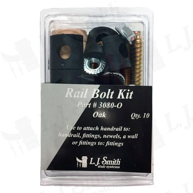 L.J. Smith Rail Bolt Kits · LJ-3080-AL — stair parts selection with LeviArs Design & Remodeling