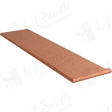 L.J. Smith Right Hand Miter Return Tread · 807010X42RH — stair parts selection with LeviArs Design & Remodeling