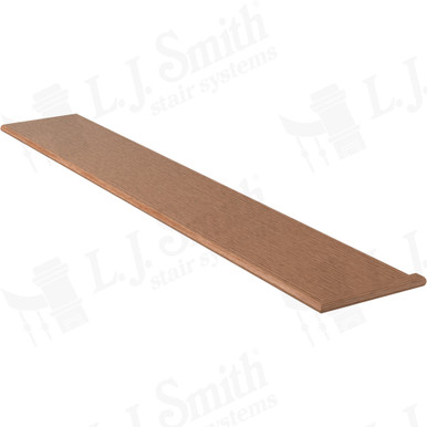 L.J. Smith Right Hand Miter Return Tread · 807011X120RH — stair parts selection with LeviArs Design & Remodeling
