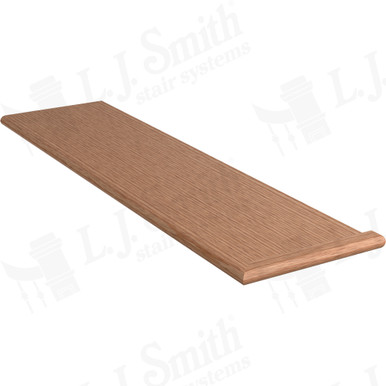 L.J. Smith Right Hand Miter Return Tread · 807011X42RH — stair parts selection with LeviArs Design & Remodeling
