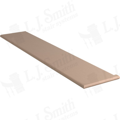L.J. Smith Right Hand Miter Return Tread · 807011X54RH-M — stair parts selection with LeviArs Design & Remodeling