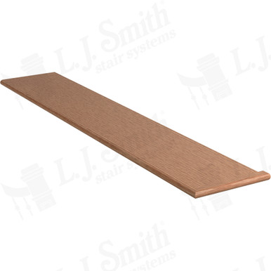 L.J. Smith Right Hand Miter Return Tread · 807011X60RH — stair parts selection with LeviArs Design & Remodeling