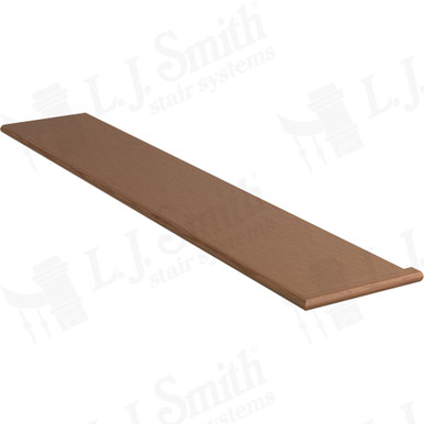 L.J. Smith Right Hand Miter Return Tread · 807011X60RH-WO — stair parts selection with LeviArs Design & Remodeling