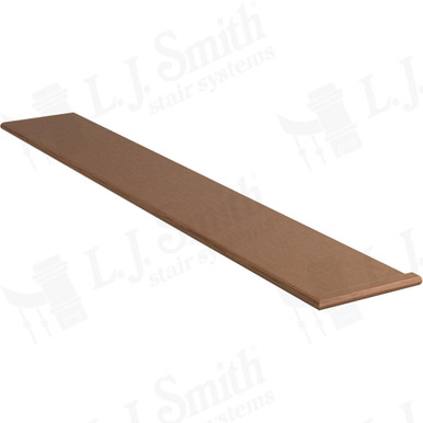 L.J. Smith Right Hand Miter Return Tread · 807011X72RH-WO — stair parts selection with LeviArs Design & Remodeling