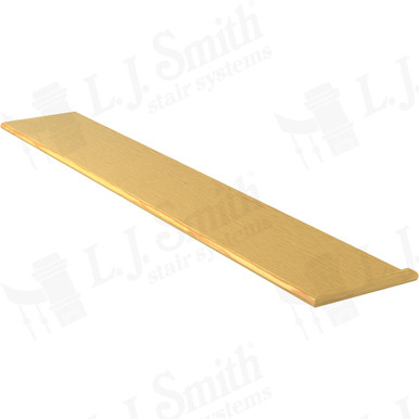 L.J. Smith Right Hand Miter Return Tread · 807011X72RH-YP — stair parts selection with LeviArs Design & Remodeling