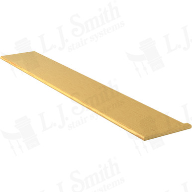 L.J. Smith Right Hand Miter Return Tread · 807011X96RH-YP — stair parts selection with LeviArs Design & Remodeling