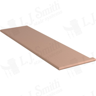 L.J. Smith Right Hand Miter Return Tread · 807310X36RH-M — stair parts selection with LeviArs Design & Remodeling