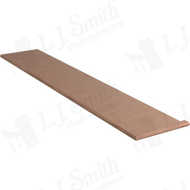 L.J. Smith Right Hand Miter Return Tread · 807310X54RH-HK — stair parts selection with LeviArs Design & Remodeling