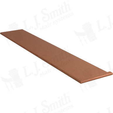 L.J. Smith Right Hand Miter Return Tread · 807310X54RH-WO — stair parts selection with LeviArs Design & Remodeling