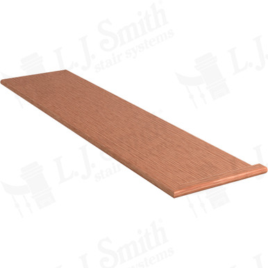 L.J. Smith Right Hand Miter Return Tread · 807311X42RH — stair parts selection with LeviArs Design & Remodeling