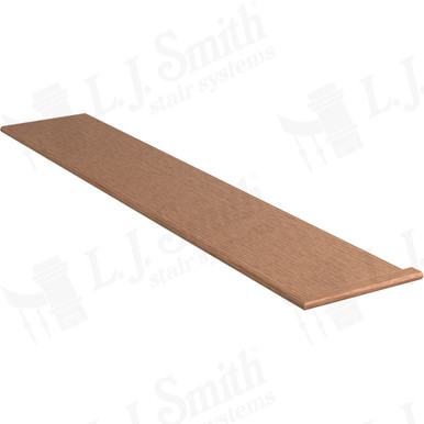 L.J. Smith Right Hand Miter Return Tread · 807311X60RH — stair parts selection with LeviArs Design & Remodeling