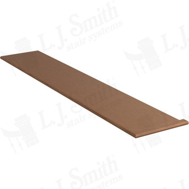 L.J. Smith Right Hand Miter Return Tread · 807311X60RH-WO — stair parts selection with LeviArs Design & Remodeling