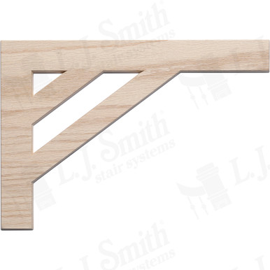 L.J. Smith Right Hand Stair Bracket · LJ-7228RH-BR — stair parts selection with LeviArs Design & Remodeling