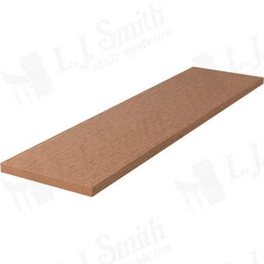 L.J. Smith Square Nose Plain Tread · 887011X42 — stair parts selection with LeviArs Design & Remodeling