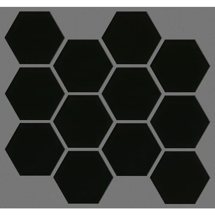 Shaw Floors Ascendant 3" Hex — Abyss · 448TS-00900 — flooring selection with LeviArs Design & Remodeling