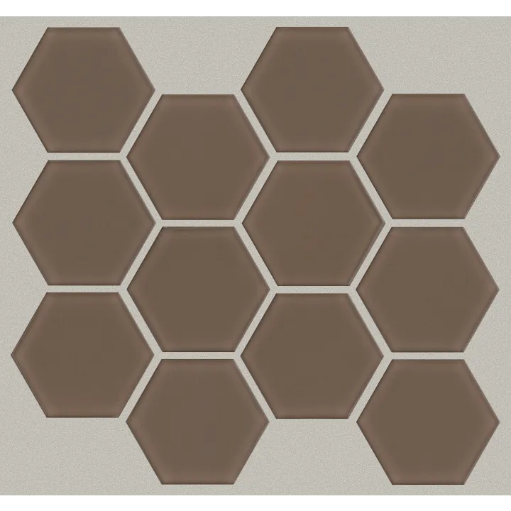 Shaw Floors Ascendant 3" Hex — Balanced Taupe · 448TS-00700 — flooring selection with LeviArs Design & Remodeling