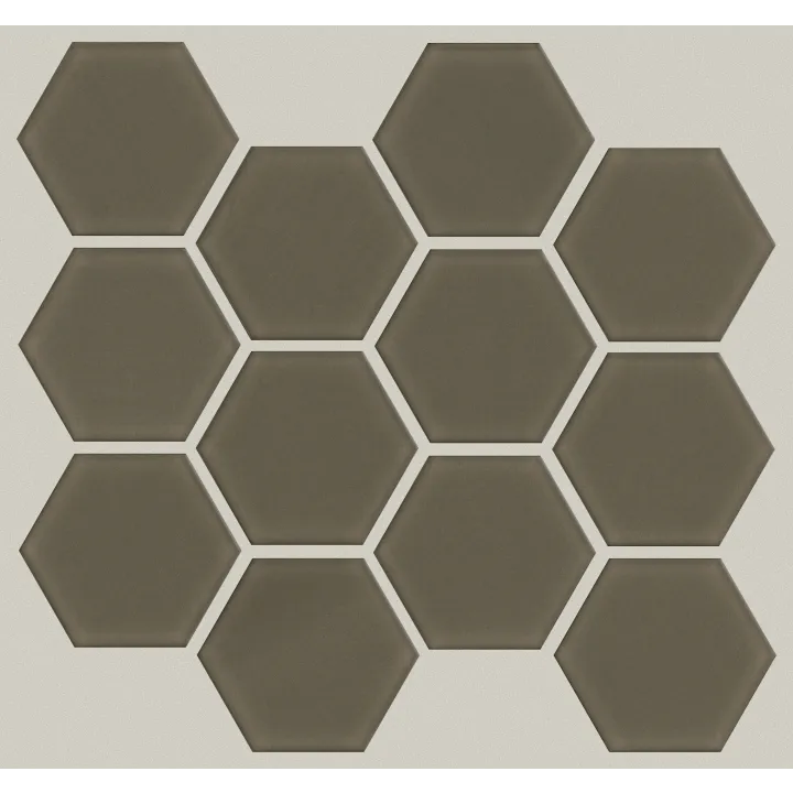 Shaw Floors Ascendant 3" Hex — Sage · 448TS-00350 — flooring selection with LeviArs Design & Remodeling