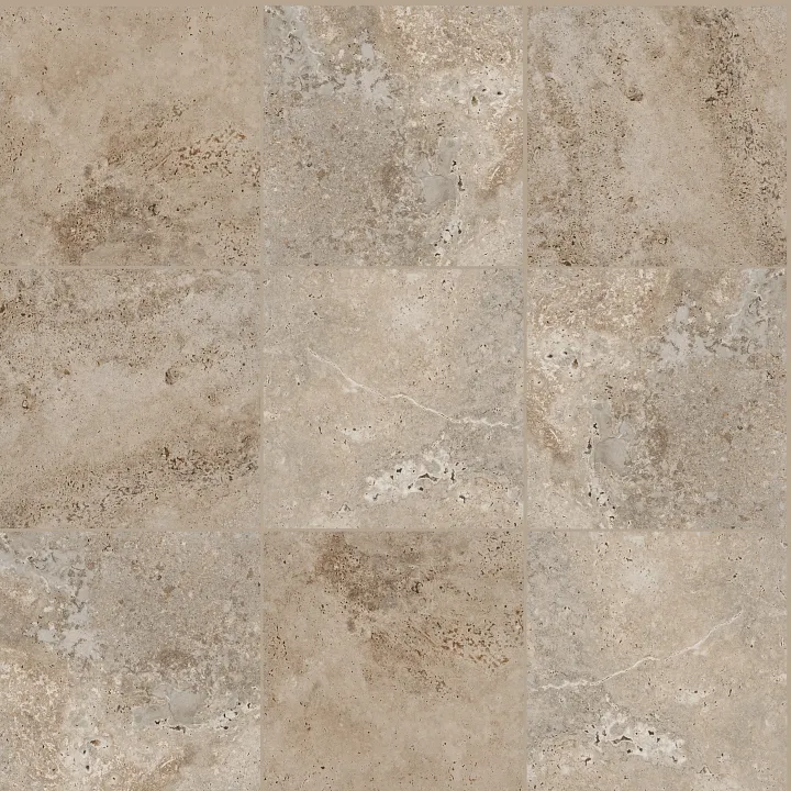Shaw Floors Basanite Legacy 16X16 — Walnut · 503TS-00600 — flooring selection with LeviArs Design & Remodeling
