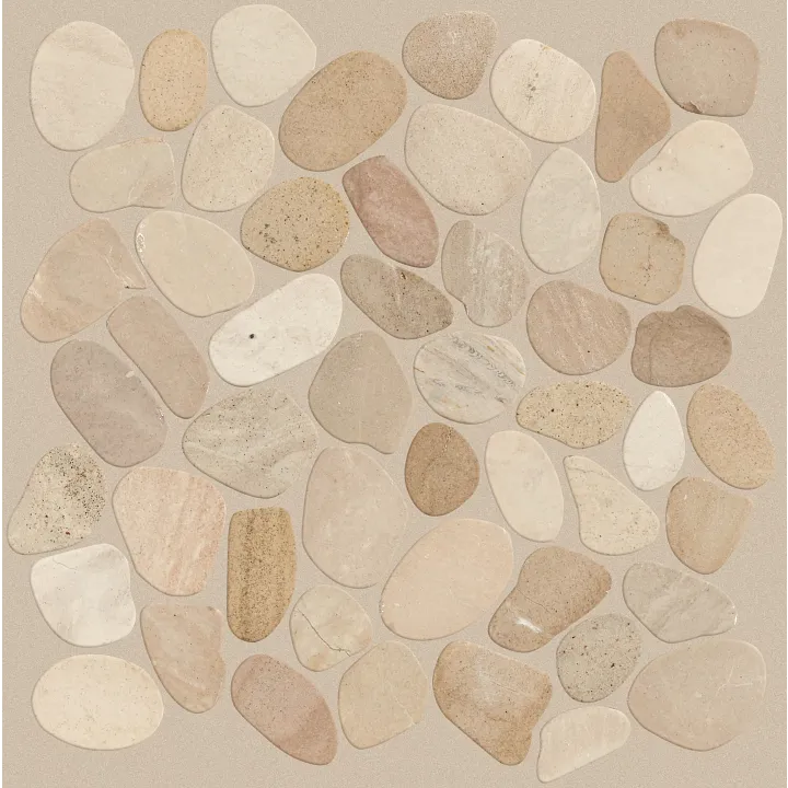 Shaw Floors Brookstone Flat Mosaic — Driftwood Tan · 193TS-00200 — flooring selection with LeviArs Design & Remodeling