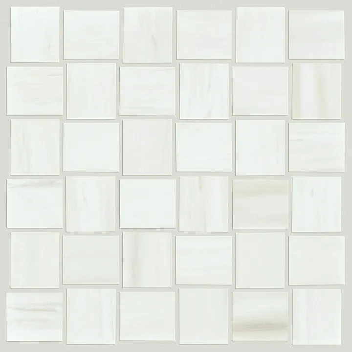 Shaw Floors Casino Mosaic Polished — Bianco · CS33Z-00150 — flooring selection with LeviArs Design & Remodeling