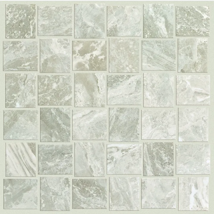 Shaw Floors Casino Basketweave Mosaic Polish — Stella · CS91Z-00500 — flooring selection with LeviArs Design & Remodeling