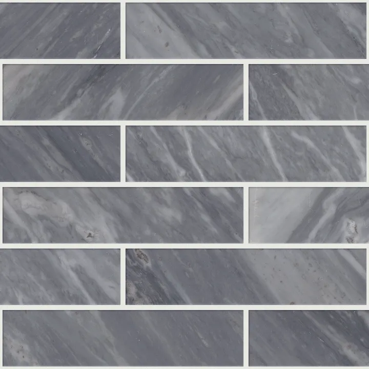 Shaw Floors Chateau 2X8 Brick — Bardiglio Cloud · 488TS-00400 — flooring selection with LeviArs Design & Remodeling
