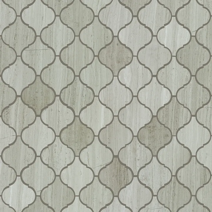 Shaw Floors Chateau Lantern Mosaic — Rockwood · CS55P-00500 — flooring selection with LeviArs Design & Remodeling