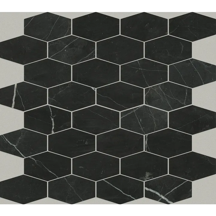 Shaw Floors Chateau Stretch — Nero Marquina · CS19X-00900 — flooring selection with LeviArs Design & Remodeling