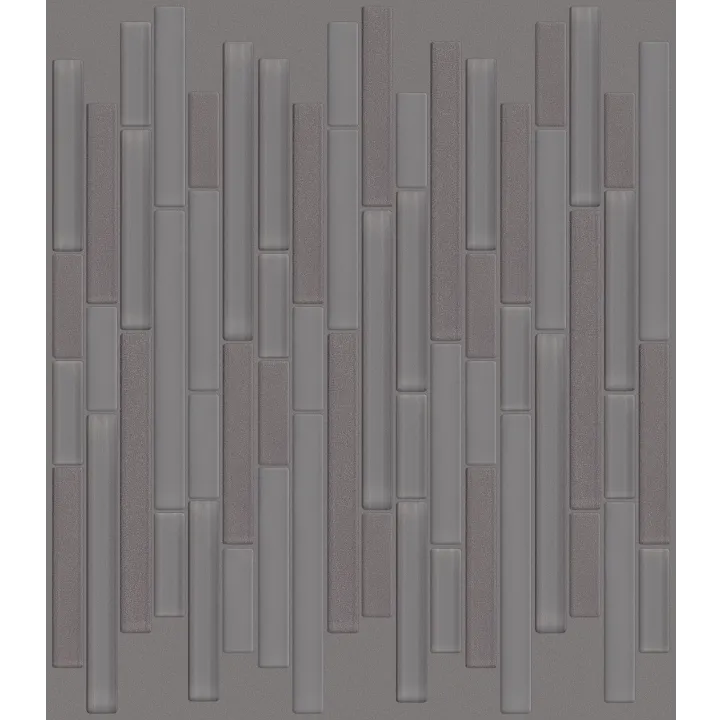 Shaw Floors Chromatic Century Stack Mosaic — Pewter · 583TS-00500 — flooring selection with LeviArs Design & Remodeling