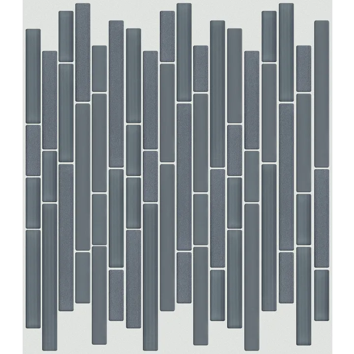 Shaw Floors Chromatic Century Stack Mosaic — Smoky Blue · 583TS-00400 — flooring selection with LeviArs Design & Remodeling