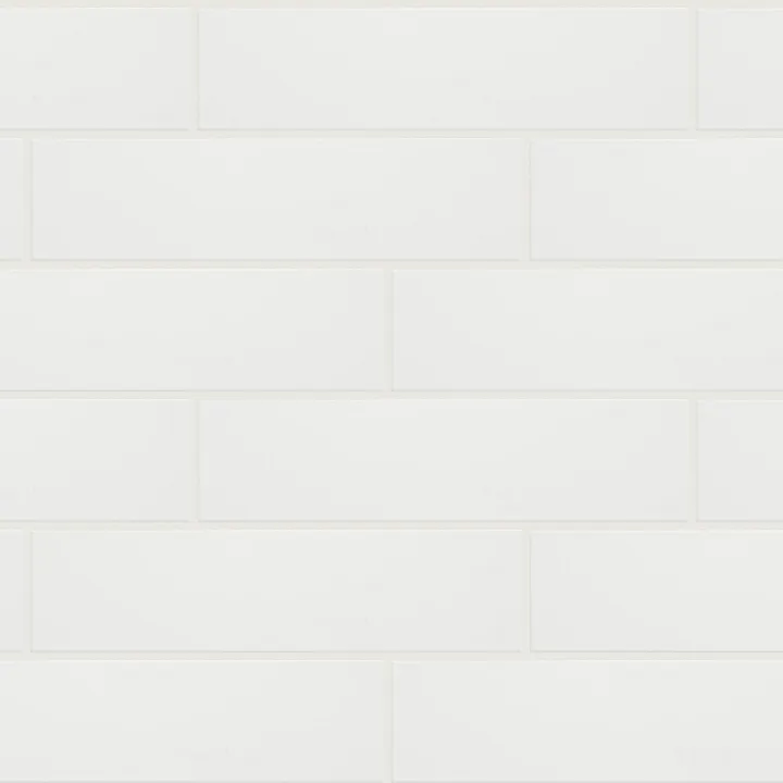 Shaw Floors Coastal Prospect 4X16 Gloss — Ice · 607TS-00100 — flooring selection with LeviArs Design & Remodeling