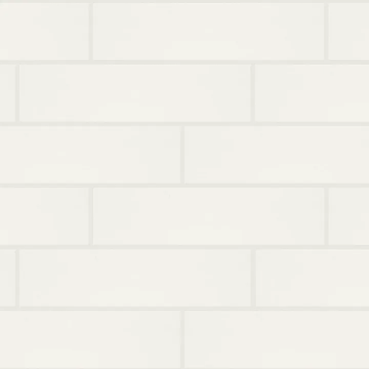 Shaw Floors Coastal Prospect 4X16 Gloss — Ivory · 607TS-00120 — flooring selection with LeviArs Design & Remodeling
